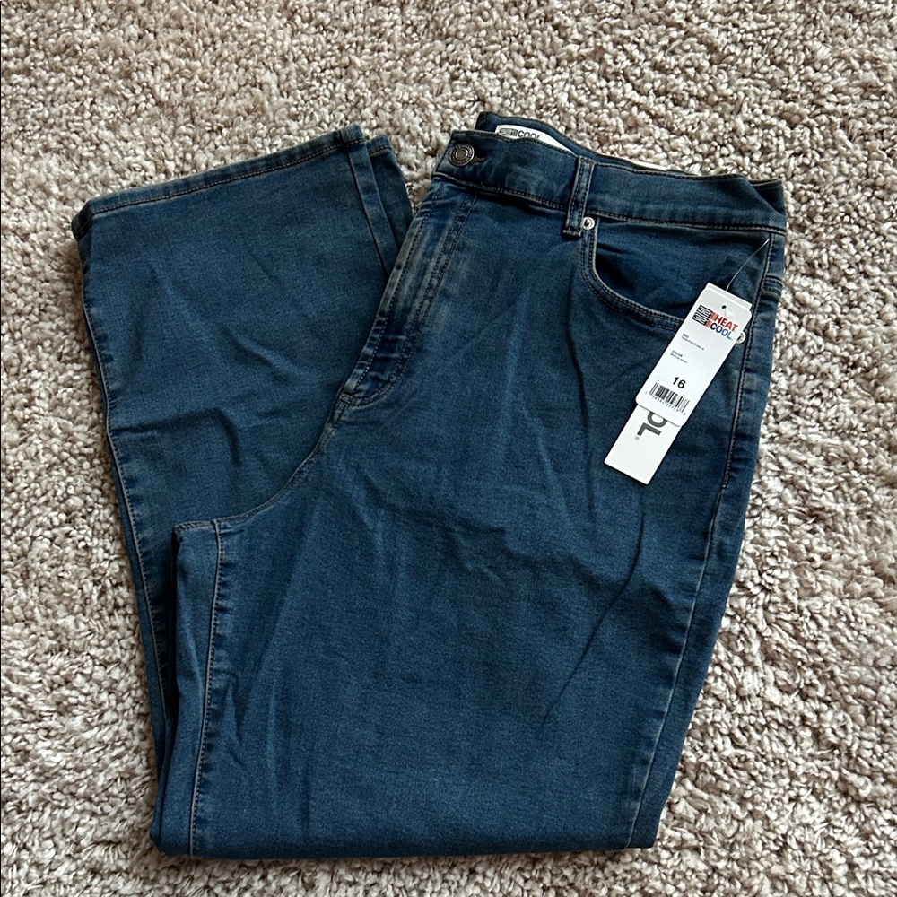 32° Cool  Jean Medium wash size 16 NWT